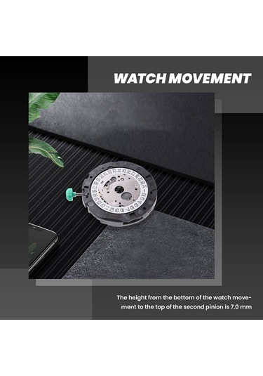 Miyota Os20 Kuvars Saat Hareketi 4.5 O'clock Takvim Pozisyonu İçin