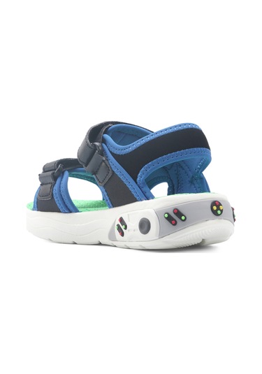 Lumberjack Socıal 5fx Siyah Erkek Çocuk Sandalet 000000000102005265 Siyah-mavı