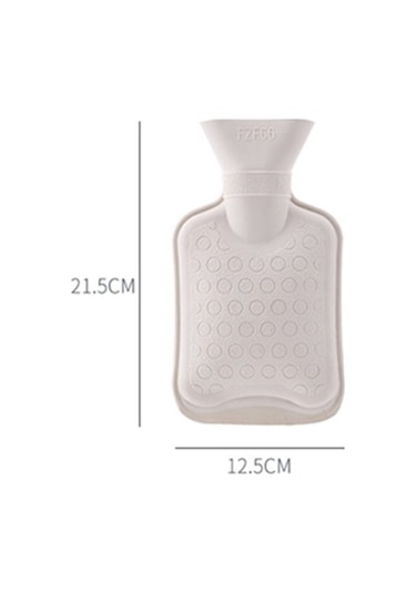 Peluş Sıcak Su Torbası Karikatür Tavşan Yıkama Sıcak Su Şişesi Yeşil