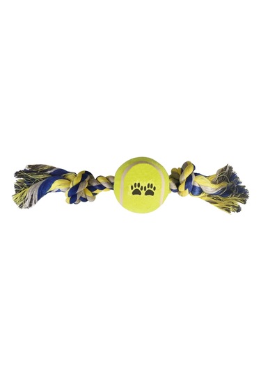 Markapet Tenis Toplu Kısa Düğümlü Köpek Diş İpi 7 x 26 CM