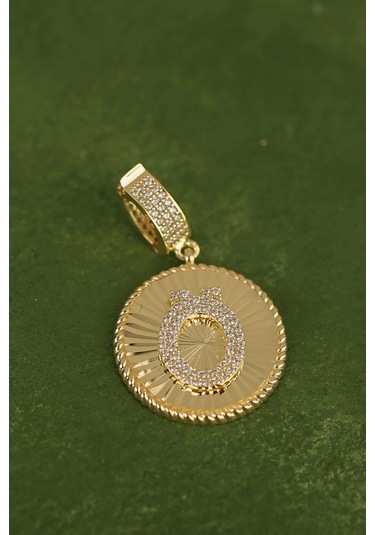 Ö Harfi Altın Kolye Ucu