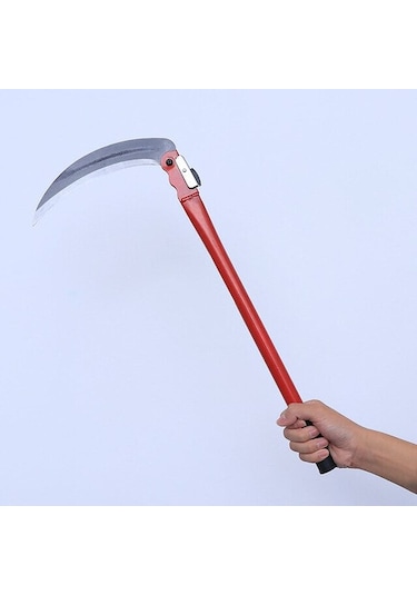 Orak Katlanır Kilitlenir Çelik Ot Biçme Orak