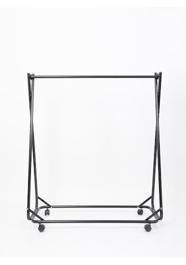 Metal Elbise Askılığı, Demonte Stand, Mağaza, Orta Stand, Askılık Siyah