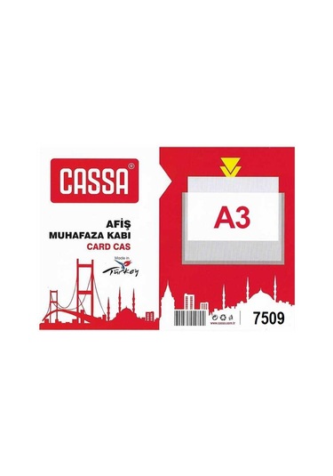Cassa 7509 A3 Afiş Muhafaza Kabı