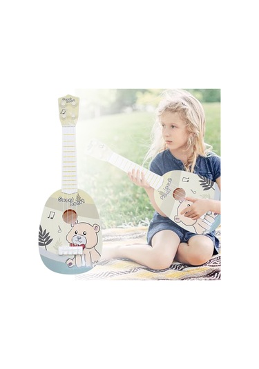 Suntek 4 Telli Çocuk Ukulele Oyuncak Acemi Ayı Için İlgiyi