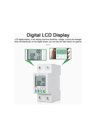 Tuya Zigbee Akıllı Otomatik Tekrar Kapama Koruyucu E25807