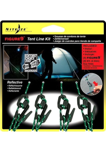 Nite-Ize Figure 9 Tent Line  Kit Çok Renkli