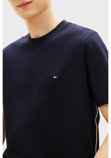 Tommy Hilfiger Erkek T Shirt Mw0mw42393 Dw5 Lacivert Lacivert Tommy Hilfiger Erkek T Shirt Mw0mw42393 Dw5 Lacivert Lacivert