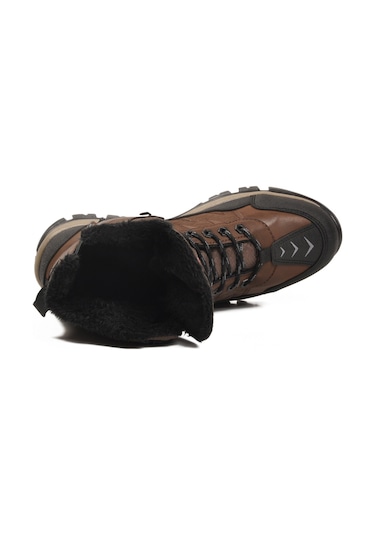 Ayakmod Taba Kroko İçi Kürklü Kaymaz Taban Soğuğa Dirençli Erkek Outdoor Bot 980 M Taba Ayakmod Taba Kroko İçi Kürklü Kaymaz Taban Soğuğa Dirençli Erkek Outdoor Bot 980 M Taba