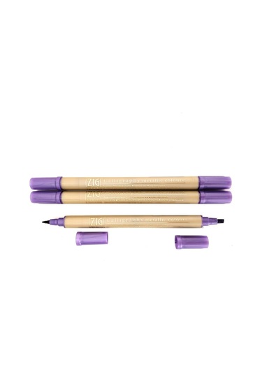 Kaligrafi Kalemi Metalik/yaldız Ms-8400-violet 124-3 Adet
