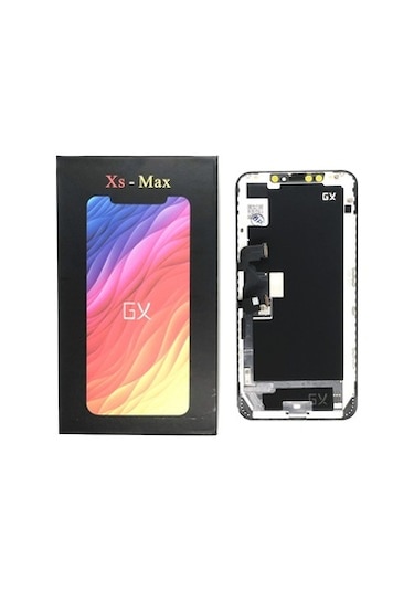 İphone Uyumlu Xs Max Gx Lcd Ekran Dokunmatik + Tamir Seti Siyah