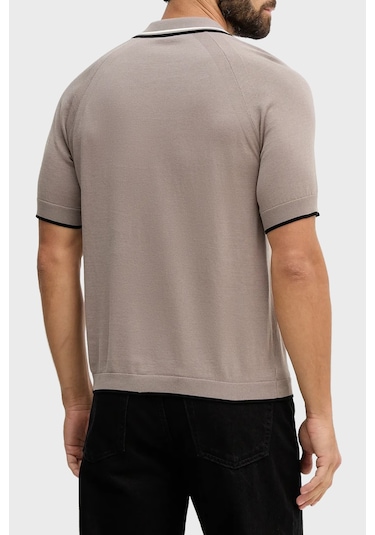 Armani Exchange Erkek Polo Xm001977 Af20139 U6107 Toprak Kahverengi