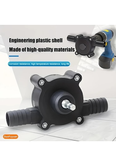 Dashanshop 1 Adet Manuel Kendinden Emişli Su Pompası Ev Kuyu Sondajı İçin Benzin Dizel Transfer Hortumu