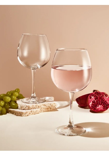 Pasabahce 780 Ml Şarap Kadehleri, 2 Adet, Cam, Büyük Ölçülerli 165806543 Beyaz