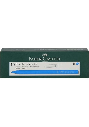 Faber-Castell 10'lu Kutu Keçeli Kalem