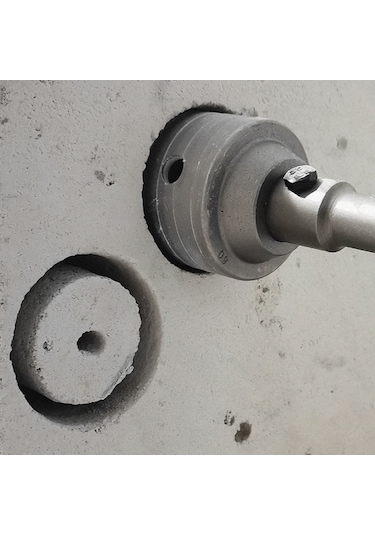 Yaozixia Beton Delik S-aw Elektrikli İçi Boş Matkap Ucu Sap Takımı Seti Tuğla Duvar İçin