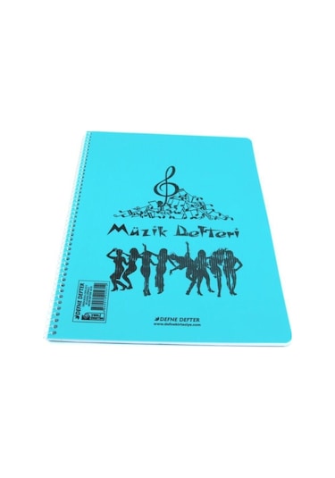 Müzik Defter Spiralli 40 Yaprak