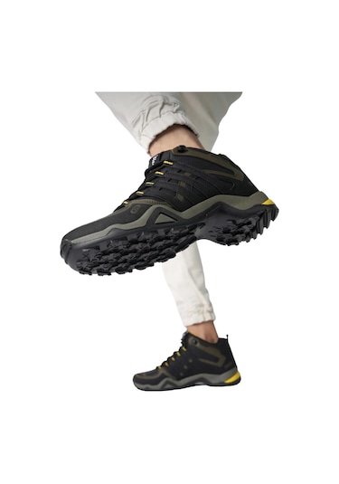 Erkek Kışlık Trekking Spor Bot Haki - Sarı-haki - Sarı Haki - Sarı