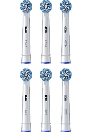 Oral-B EB60 Pro Sensitive Clean Yedek Diş Fırçası Başlığı Beyaz 6'lı