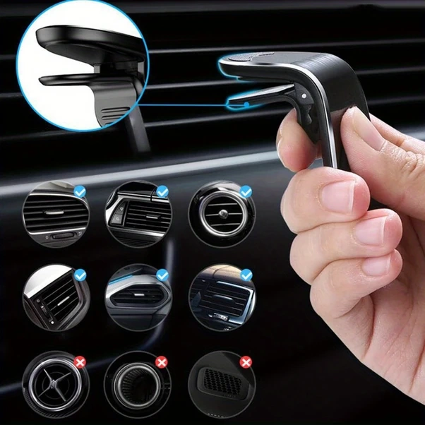 Primepickings Siyah Bmw Araç Telefon Tutucu - Dönebilir Su Geçirmez Hava Çıkışı Kelepçesi E30 E36 E39 E46 E60 E70 E87 E90 E92 E71 F10 F30 F20 F01 F02 X1 X2 X3 X4 X5 X6 X7 Modelleri