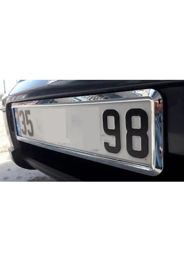 Consept Bmw F10 Krom Plakalık 2Adet