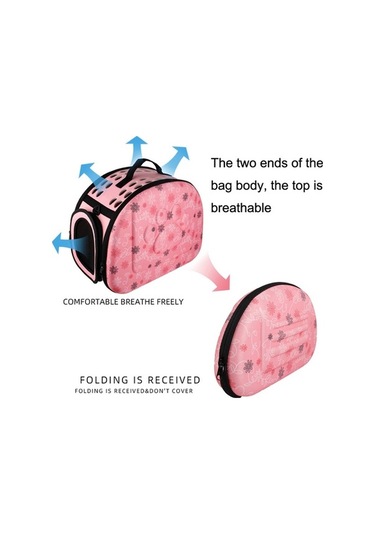 Dm Cbtx Evcil Hayvanlar İçin Katlanabilir Eva Sırt Çantası - Şampanya