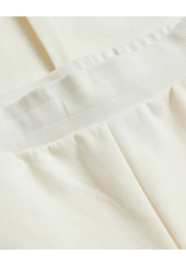 Skechers G 2xı-lock Jogger Sweatpant Büyük Kız Çocuk Beyaz Eşofman Altı Sk242054-102 Beyaz