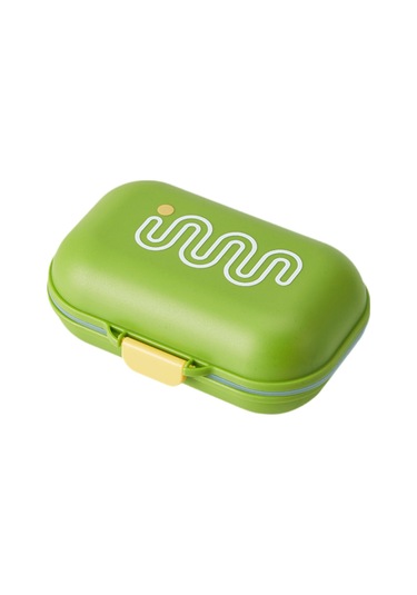 Seyahat İçin Kapaklı Sabun Kutusu, Saklama Kutusu, Banyo Sabunluk Kabı Yeşil
