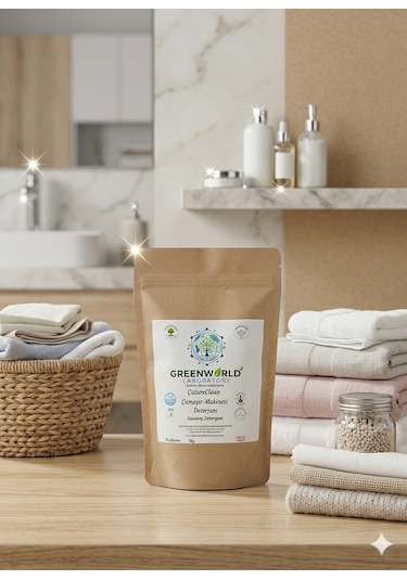 Bitkisel Çamaşır Makinesi Deterjanı 1.5 Kg - Doğal Ve Kimyasalsız Temizlik