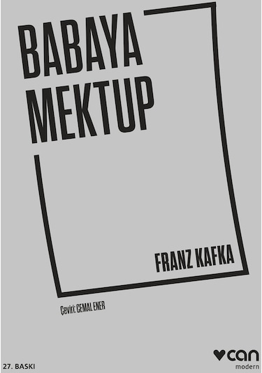 Babaya Mektup - Franz Kafka - Aydın Yayınları