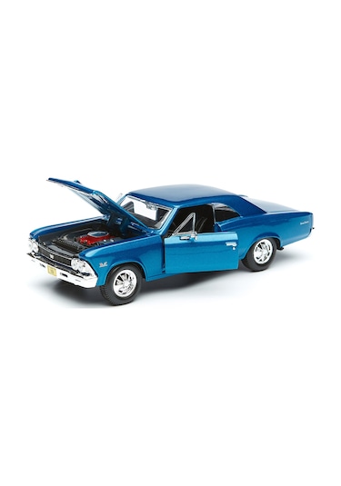Maisto 1/24 1966 Model Chevrolet Chevelle Ss 396 Mavi
