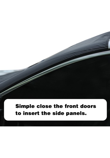 Youtek Manyetik Ön Cam Koruması Kar, Buz Ve Güneşe Karşı Tam Koruma Çoğu Araç İçin Uygun