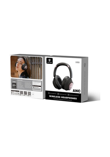​Lenyes LH89 ANC Özellikli Bluetooth 5.3 Kulaküstü Kulaklık