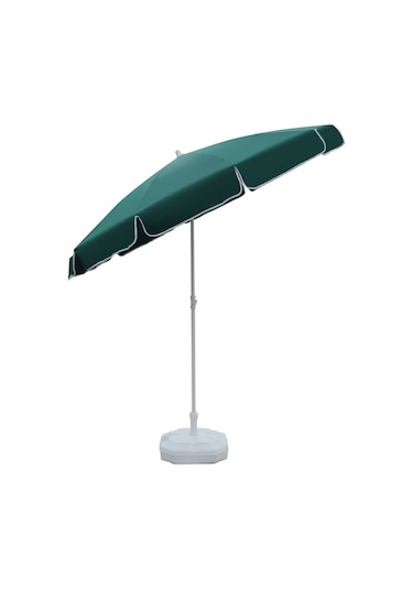 Ods Plaj Şemsiyesi 200/8 Bidonlu - Koyu Yeşil Koyu Yeşil