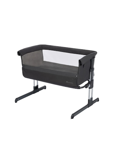Bebeconfort Calidoo Yüksekliği Ayarlanabilir Anne Yanı Beşik Tinted Graphite Siyah