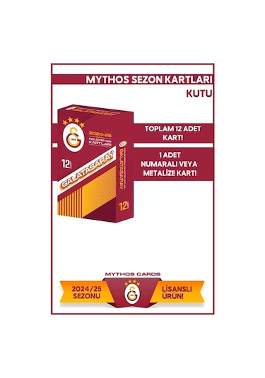 2024-25 Sezon Kartları - Kutu