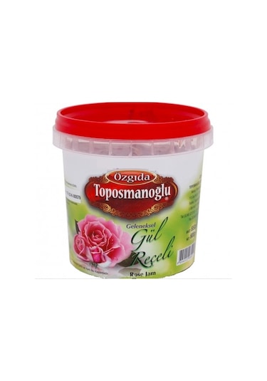 Özgıda Toposmanoğlu Gül Reçeli 600 G