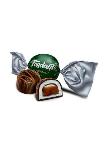 Fondante Çikolata Dolgulu Naneli 500 Gr. (1 Poşet)