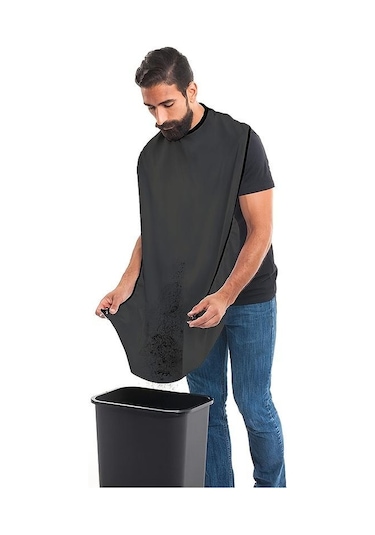 Siyah Sakal Tıraş Önlük Önlük Düzeltici Tutucu Raf Saç Tıraş Önlük Tıraş Tıraş Makinesi Tutucu Banyo Organizatör Hediye Adam Için Güzel Ve Pratik Siyah