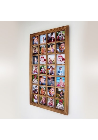 Ahşap Çerçeve Fotoğraf Çerçevesi Kolaj Çerçeve