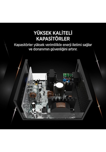 James Donkey JDP650 APFC 12CM 650W Bronze 80+ Power Supply Güç Kaynağı