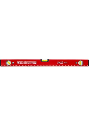 Rox 0349 Mıknatıslı Alüminyum Su Terazisi 60 Cm