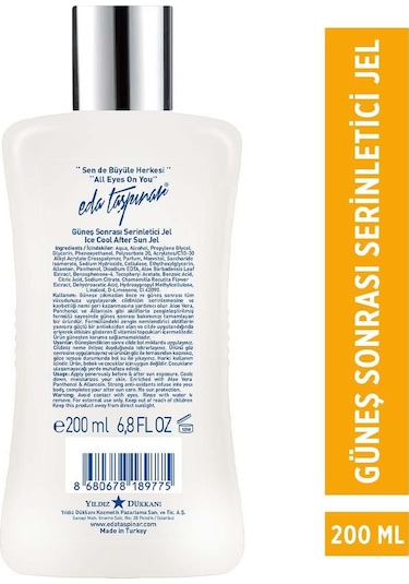 Eda Taşpınar Güneş Sonrası Serinletici Jel 200 ML