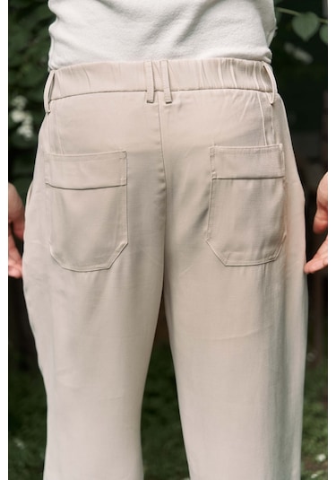 Ales Bej Erkek Pantolon Bej