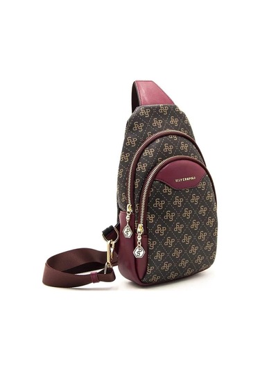 Silver Polo Kadın Bel Çanta 959 Bordo