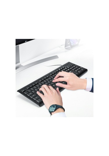 T-Wolf T15 104 Tuşlu USB Kablolu Klavye