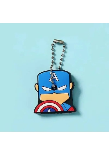 Mınıso 46 Modelli Toptan Anime Anahtarlık Kapağı - Minnie Karikatür Taşınabilir Anahtarlık Tutucu Koyu Gümüş Black