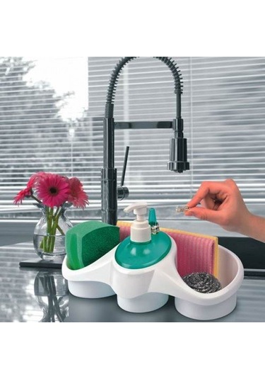 Periboia Sünger Hazneli Sıvı Sabunluk - Deterjanlık Diğer