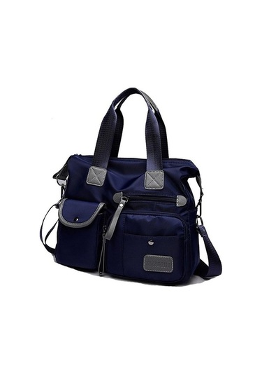 Ganzhoushop Tote Su Seyahat Purple Postacı Omuz Naylon Kapasiteli Kadın Hava Günlük Geçirmez Çapraz Çantaları Çantaları Çantalar Büyük Bayan Açık Wi Mor