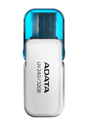 Adata Uv240 32gb Usb2.0 Beyaz Usb Bellek Auv240-32g-rwh